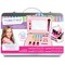 Make It Real: Glam Makeup Set - 10 Piece Travel Hard Case, Tweens & Girls, All-In-One Cosmetic & Beauty Kit, Includes Instrumental Dream Guide For Inspiration, Nails-Lips-Face, Kids Ages 8+